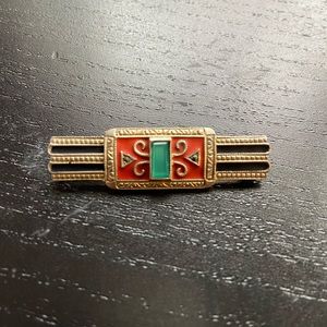 Antique Victorian bar brooch